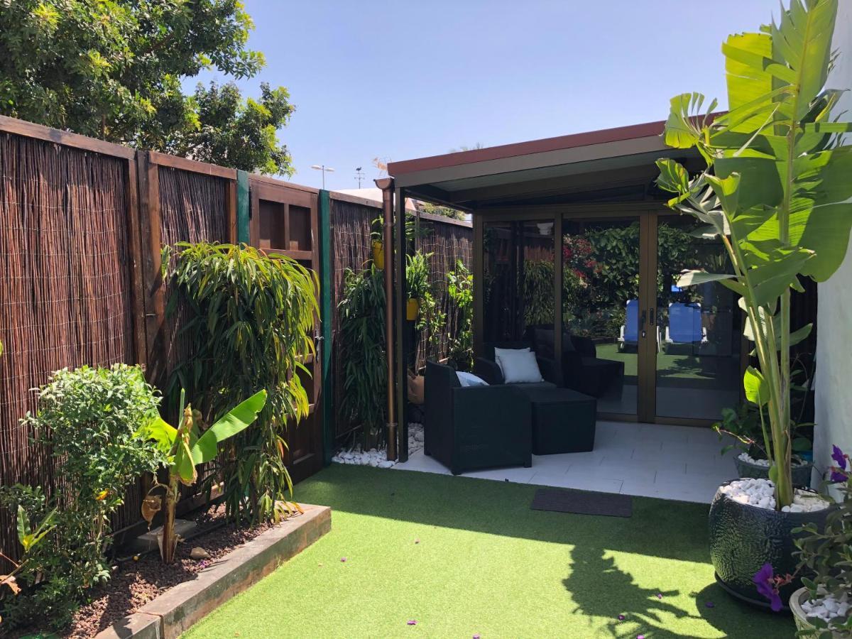 Bungalow Atos With Private Garden Playa del Inglés Exterior foto