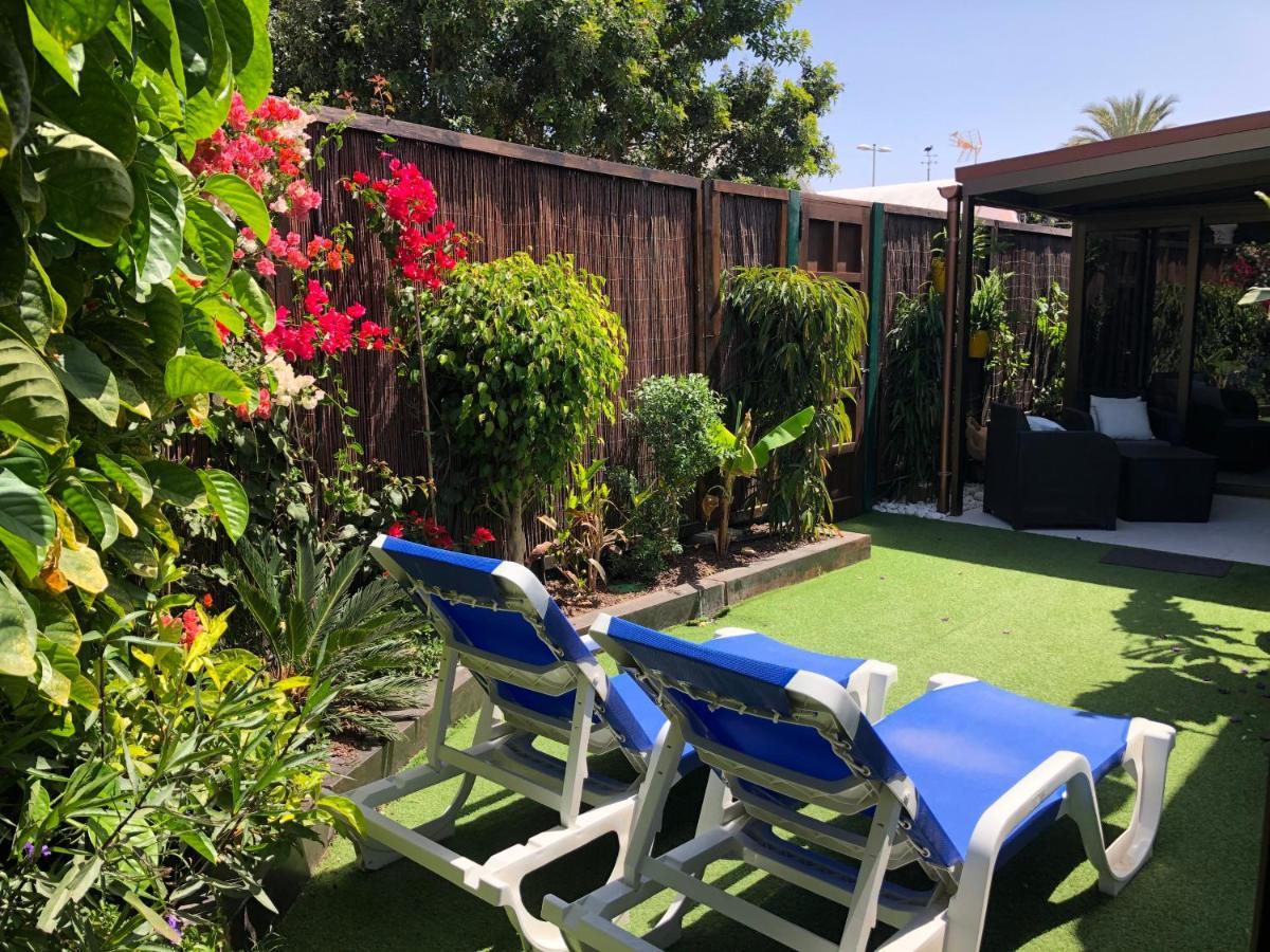 Bungalow Atos With Private Garden Playa del Inglés Exterior foto
